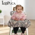thumbnail image 1 of ICOPUCA Portable Shopping Cart Cover for Baby Girl,Cart Covers for Babies, Infant High Chair Cover, Machine Washable, with storage bag Toddler Grocery Cover Flowers printing, 1 of 8