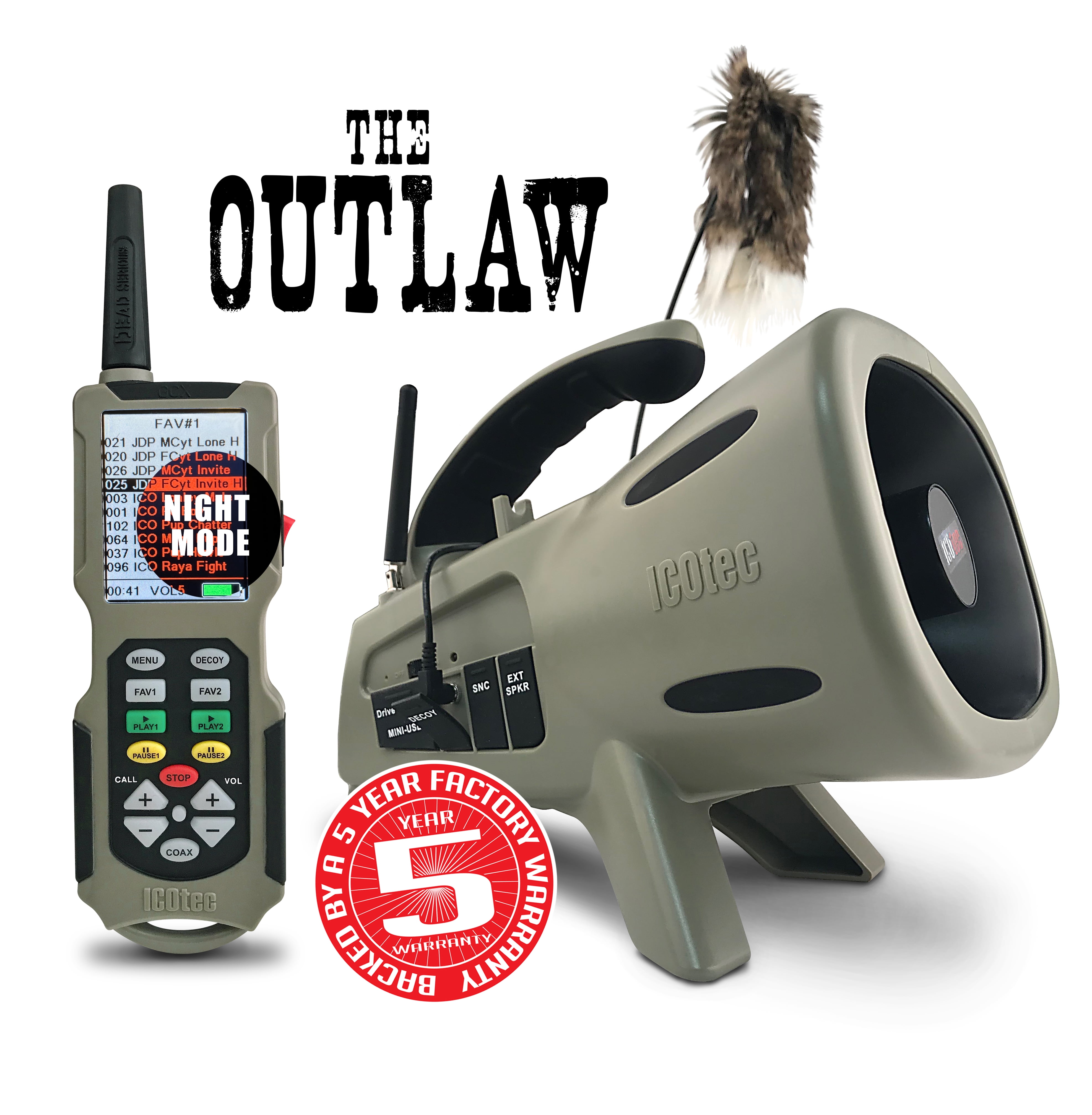 ICOtec Outlaw Electronic Game Call System