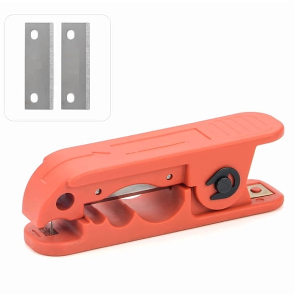 ICP-240 Cable Stripper for AWG 12 to 4/0 Cables, 240mm, Radial Wire Stripper with 2 Extra Blades, Plastic Handle