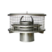 ICP 6 in. WeatherShield Cap for Air-Insulated Factory-Built Chimney