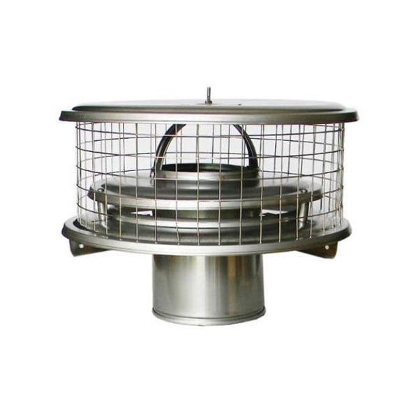 ICP  6 in. WeatherShield Cap for Air-Insulated Factory-Built Chimney