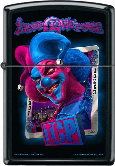 ICP Carnival of Carnage - Blue Matte Zippo Lighter