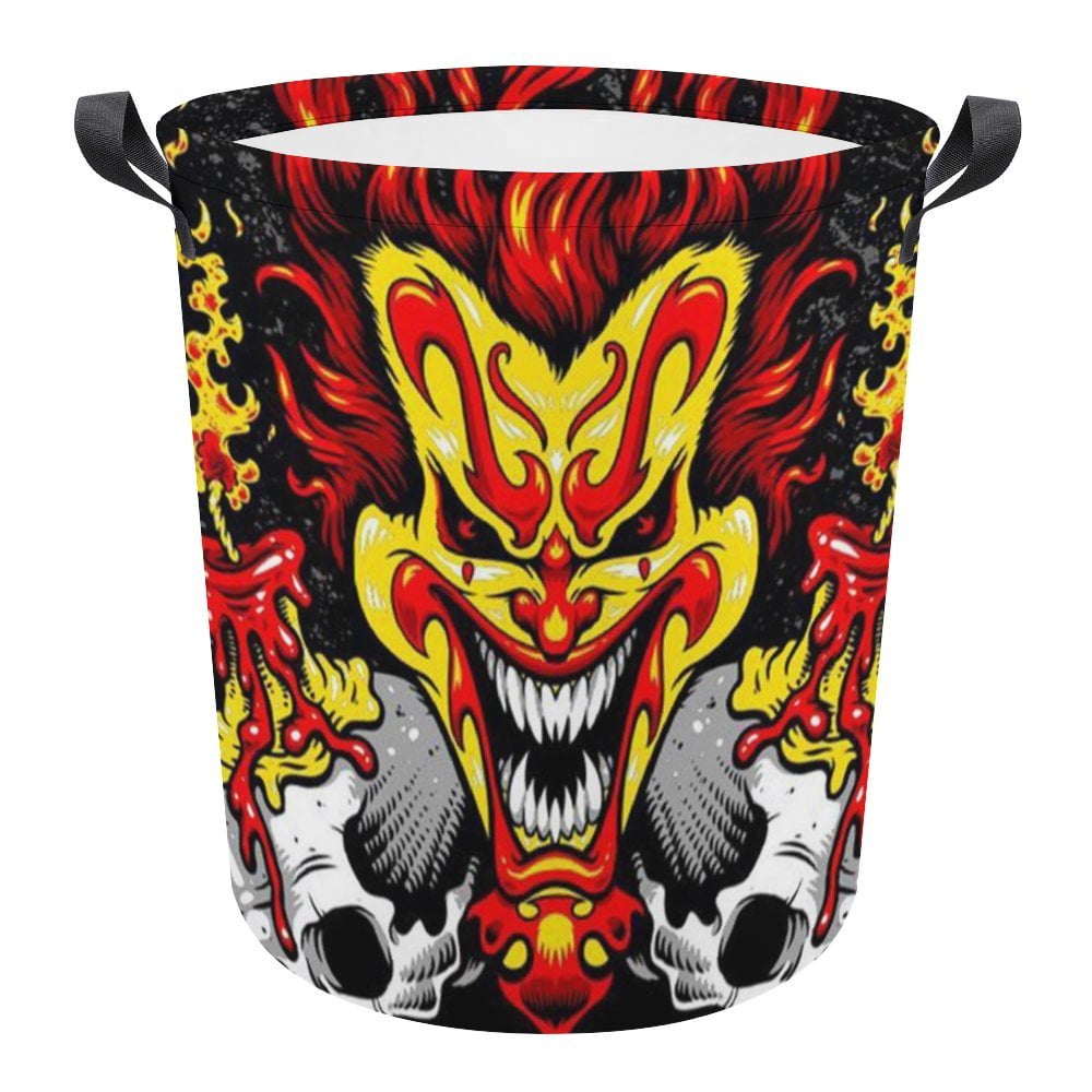 ICP Insane Clown Posse Hip Hop Laundry Hamper Circular Foldable Large