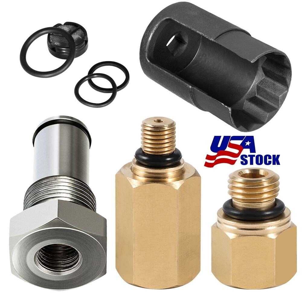 ICP Oil Fuel Rail Adapter IPR Valve Air Test Fitting Tool for 200310 ICP Oil Fuel Rail Adapter IPR Valve Air Test Fitting Tool for 200310