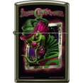 thumbnail image 1 of ICP Riddle Box - Green Matte Zippo Lighter, 1 of 2