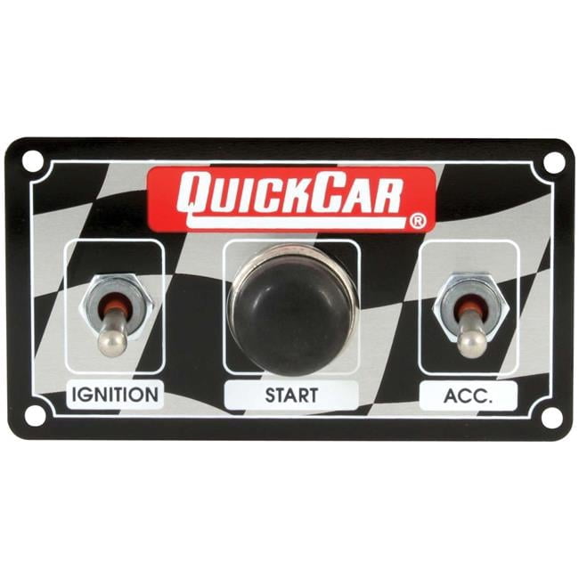 ICP01 Dirt Car Switch Panel - Water Proof Micro Ignition Switch & Accessory Switch - Start Button