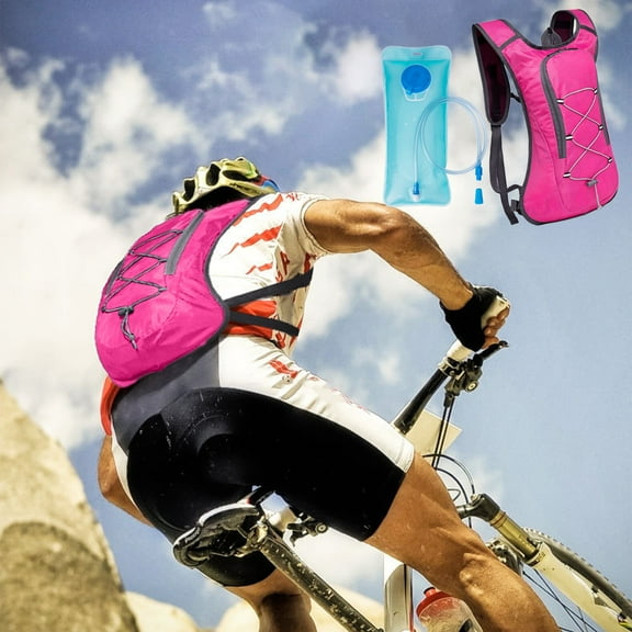 Feledorashia 2L Hydration Backpack for Hiking Cycling Running Lightweight Water Bladder Backpack with Leak Proof Breathable Mesh Reflective Strips,Home Decor Collection