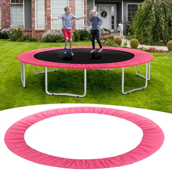 ICQOVD 32in Trampoline Padding Tear Trampoline Surround Pad Round Trampoline Spring Cover - Trampoline Replacement Pad