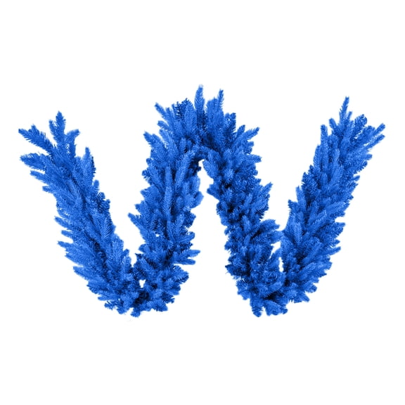 ICQOVD Artificial Christmas Garland Blue Winter Berry Pine Vine 6FT/9FT Faux Evergreen Branches Holiday Decoration for Mantel Staircase Fireplace Wall Indoor Outdoor Decor
