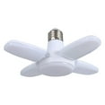 thumbnail image 1 of ICQOVD Led Light Bulb 40 Watt Mini Led Garage Light E27 Base 6500K Daylight Super Bright Light Bulb Deformable Led Bulbs for Workbench Porch Basement, 1 of 12