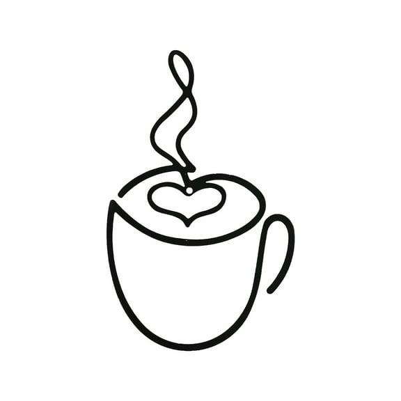 EARKITY Coffee Wall Hanging Coffee Shop Decoration Home Iron Crafts Interior Wall Decoration,Home Decor Collection