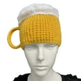 thumbnail image 1 of ICQOVD Funny 3 D Beer Mug Knitted Glove Gift, Hand-Knitted Gloves, Beer Mug Knitted thermal Cove, Beer Lover Gifts, 1 of 5