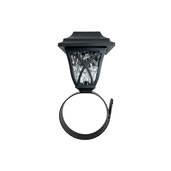 ICQOVD Halloween Decorations Solar Outdoor Strap Mount Light Weatherproof Night Light for Railings Patios Villas Gardens Decorative Lighting