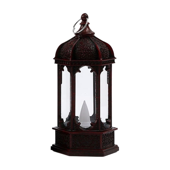 ICQOVD Halloween Hexagonal LED Flameless Candle Lantern,Decorative Electronic Candle Light for Home,Shelf,Tabletop and Halloween Party Decor