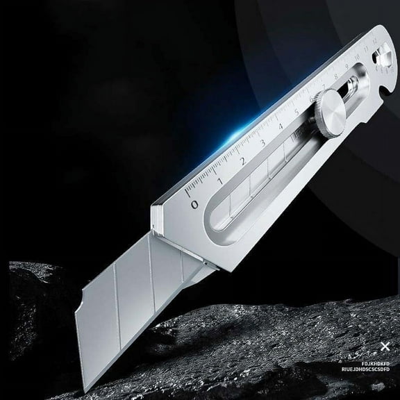 ICQOVD Heavy Multipurpose Utility Knife 2024 Cutter Knife Stainless Steel Universal Knife Multifunctional Multipurpose Carpet Knife Die Casting Cutter on