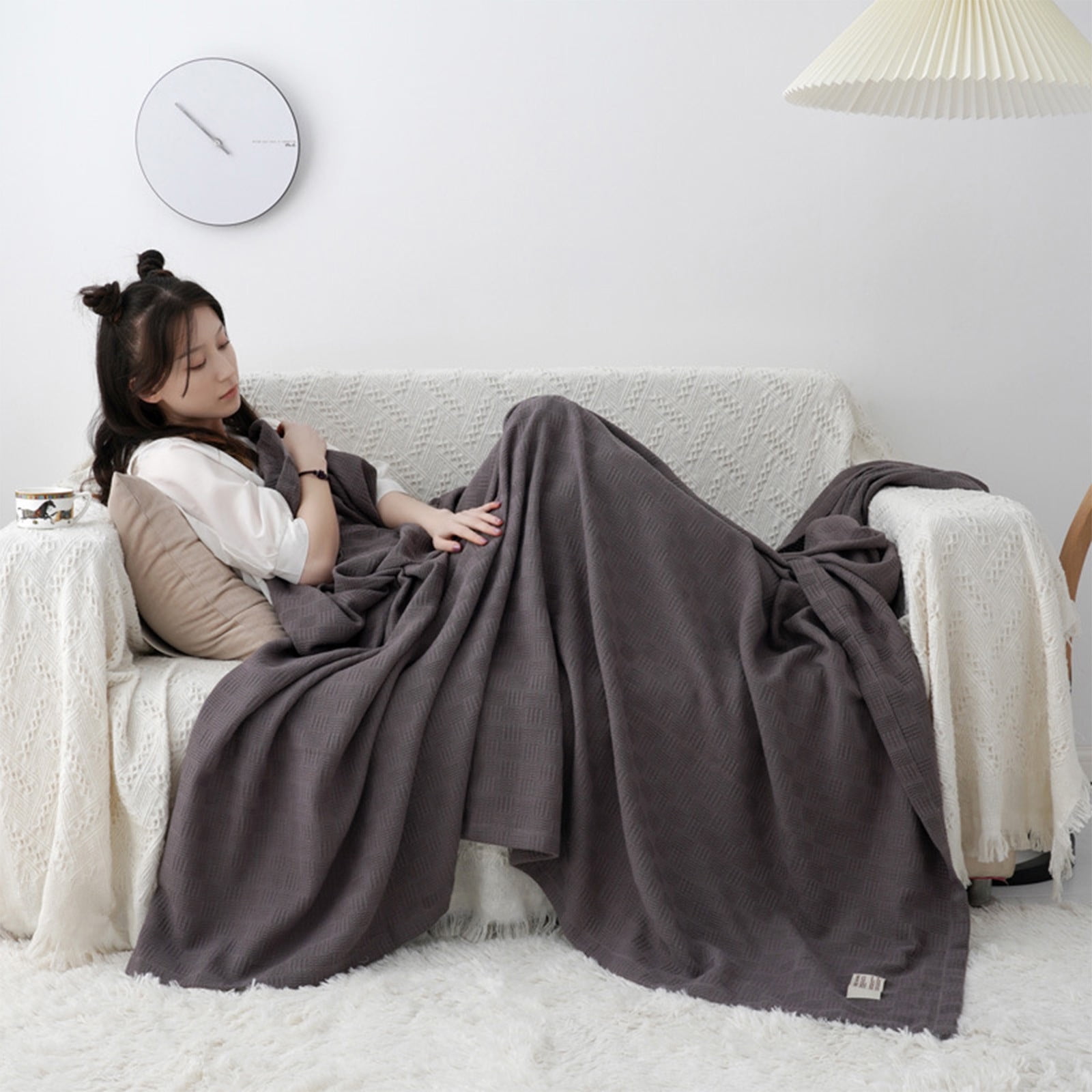 ICQOVD Ice Blanket for Hot Sleepers Super Cool Lightweight Ice Blanket