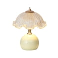 thumbnail image 1 of ICQOVD LED Handcrafted Eggshell Table Lamp Vintage Bedside Light Warm Ambient Home Decor for Bedroom Living Room office, 1 of 6