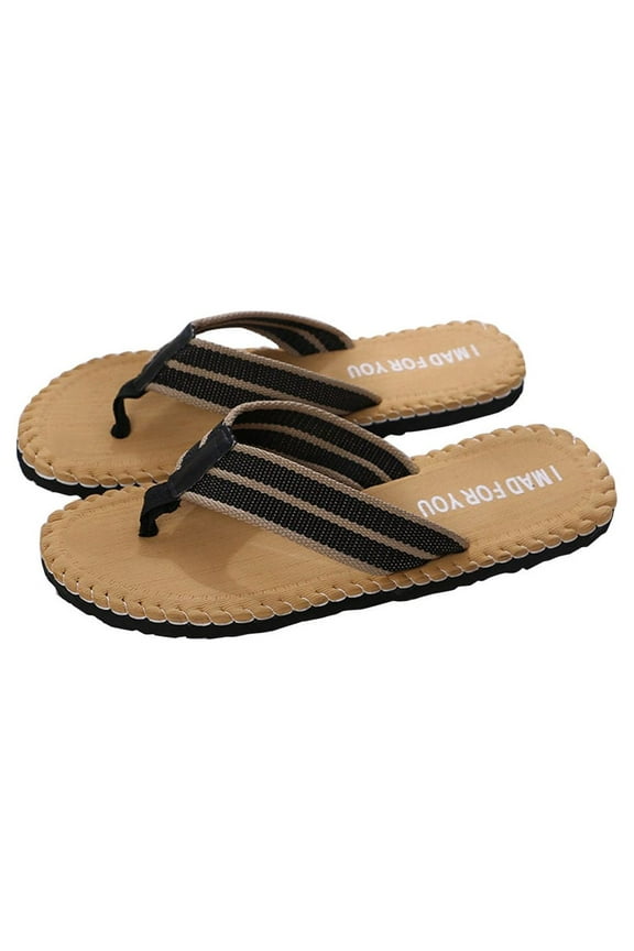 ICQOVD Men Summer Shoes Sandals Male Slipper Indoor Or Outdoor Flip Flops