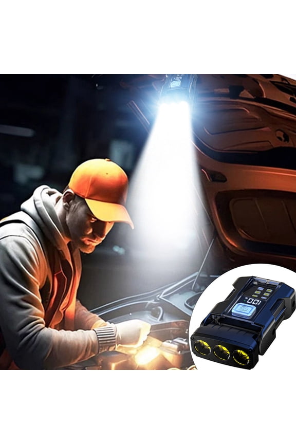 Mini Keychain Flashlight Gift Magnetic Base Rechargeable LED Light with Clip for Outdoor and Emergency Use