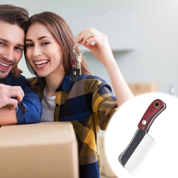 SDJMA Mini Keychain Knife Pocket Knife,Portable Stainless Steel Cutter with Box Opener Design,Lightweight EDC Tool for Daily Carry,Travel,office and Home Use,Home Decor Collection