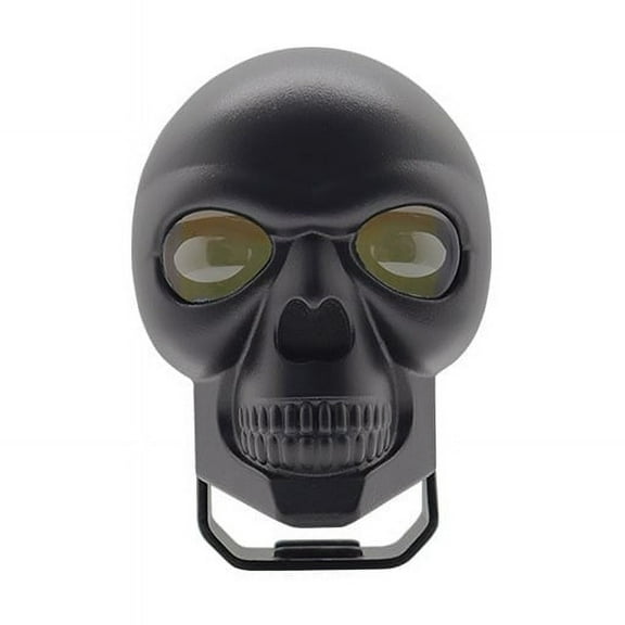 ICQOVD Motorcycle Driving Light LED Pod Light Bar Skull Shape Spotlights Auxiliary Light Headlight for Motorcycle offroad Trucks