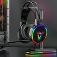 thumbnail image 1 of ICQOVD New Gaming Headset with Microphone Most Laptop Over - Ear Headphones with Led Rgb Light Noise Canceling Mic 7.1 Stereo Surround Sound, 1 of 1