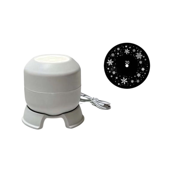 ICQOVD Plug-In Rotating LED Projector Light,Dynamic Projection Night ...