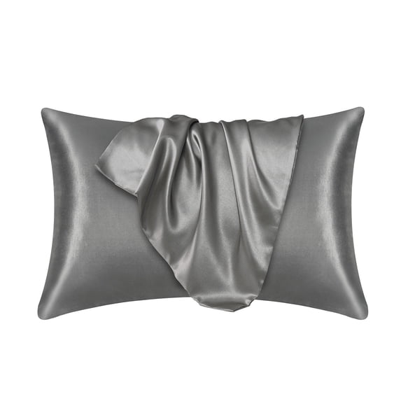 ICQOVD Satin Pillowcase for Hair and Skin,Pillowcases Standard Size Set of 2,Luxury and Soft Satin Pillowcovers 2 Pack (20x30 Inches)