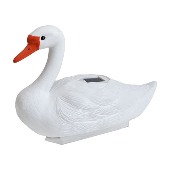 ICQOVD Solar Floating Bird Pool Light,Waterproof Floating Bird Statue with Warm LED Light for Pond,Pool,Garden,Bird Deterrent and Outdoor Decorations