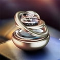 thumbnail image 1 of ICQOVD Solar Rotating Car Ornaments Aluminum Star Suspension Car Supplies Ornaments, 1 of 6