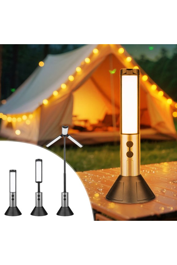 Telescopic LED Camping Lantern with Long Battery Life,Multifunction Tent Light and Flashlight