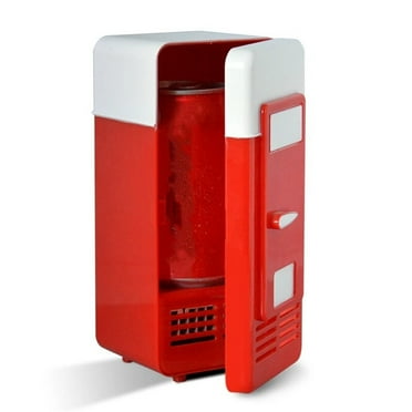 ICQOVD USB Refrigerator, Hot and Cold-use Refrigeration and Heating Refrigerator, Pharmaceuticals and Cosmetics Refrigeration Refrigerator
