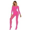 thumbnail image 1 of ICQOVD Women Fishnet Babydoll Lingerie Underwear Nightwear Sleepwear Bodysuit, 1 of 7