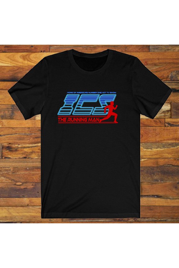ICS Running Man TV Show Men's Black S-5XL