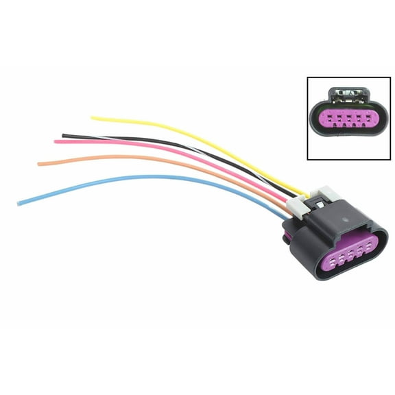 ICT BIllet LS3 Gen 4 Wire Pigtail Connector MAF 5-Wire Mass Air Flow IAT Intake Air Temperature Sensor Card Style Compatible with GM RPO Codes 6.2 L99 LS WPMAF43