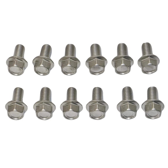 ICT Billet 350 Chevy SBC Intake Manifold Flange Bolt Set Standard 3/8" Thread LT1 5.7L Compatible