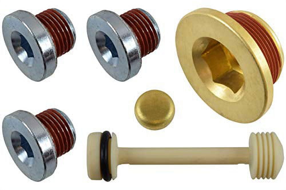 ICT Billet 551280 Engine Block Plug Kit GM LS Engine Includes Oil