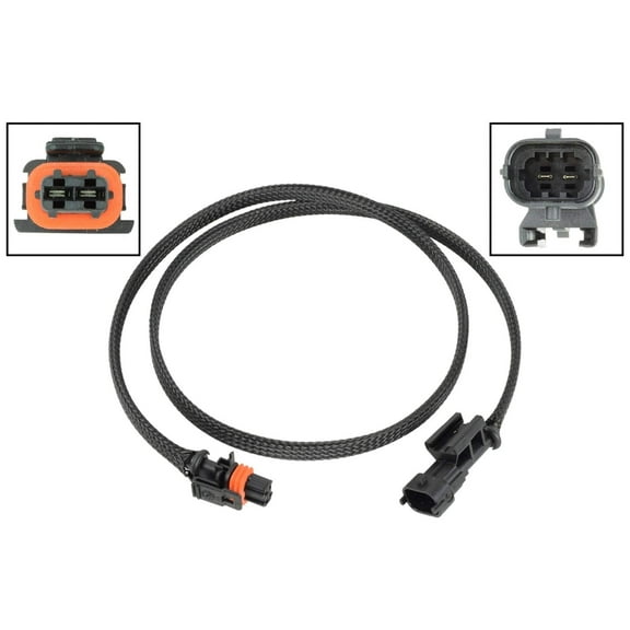 ICT Billet Alternator Wire Harness Extension 36" LS (2 Pin Hi-amp Connector) Relocation OEM Tooling, Delphi Connector, Lock, Seals, and terminals WEALT40-36