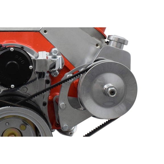 ICT Billet BBC Power Steering Pump Bracket - Electric Water Pump Billet Big Block Chevy 454 551421