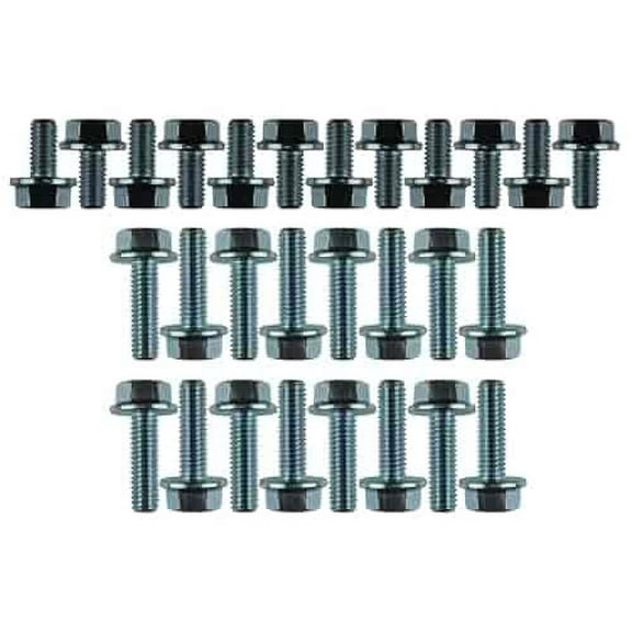 ICT Billet Bolt KIT ONLY - LS Ignition Coil & Bracket - Hex Flange Bolts LS1 LS3 LS2 LSX 551426