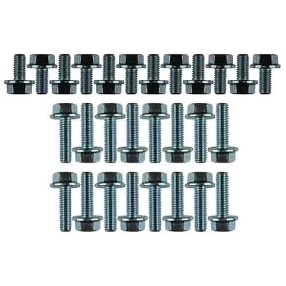 ICT Billet Bolt KIT ONLY - LS Ignition Coil & Bracket - Hex Flange Bolts LS1 LS3 LS2 LSX 551426