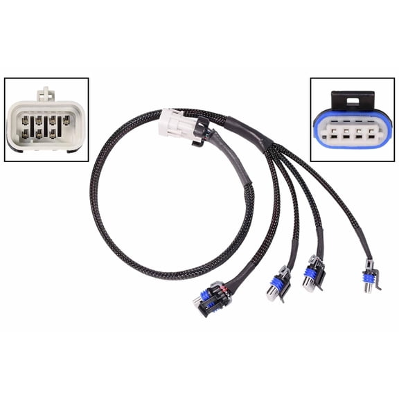 ICT Billet Coil Wire Harness Extension for Remote Mount(1 piece)30" inch Compatible with GM Vehicles