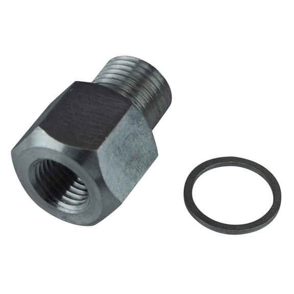 ICT Billet LS Engine Swap Male M16-1.5 Adapter to M12-1.5 Compatible with BMW Oil Pressure Sensor LS1 LS3 551712-M1215
