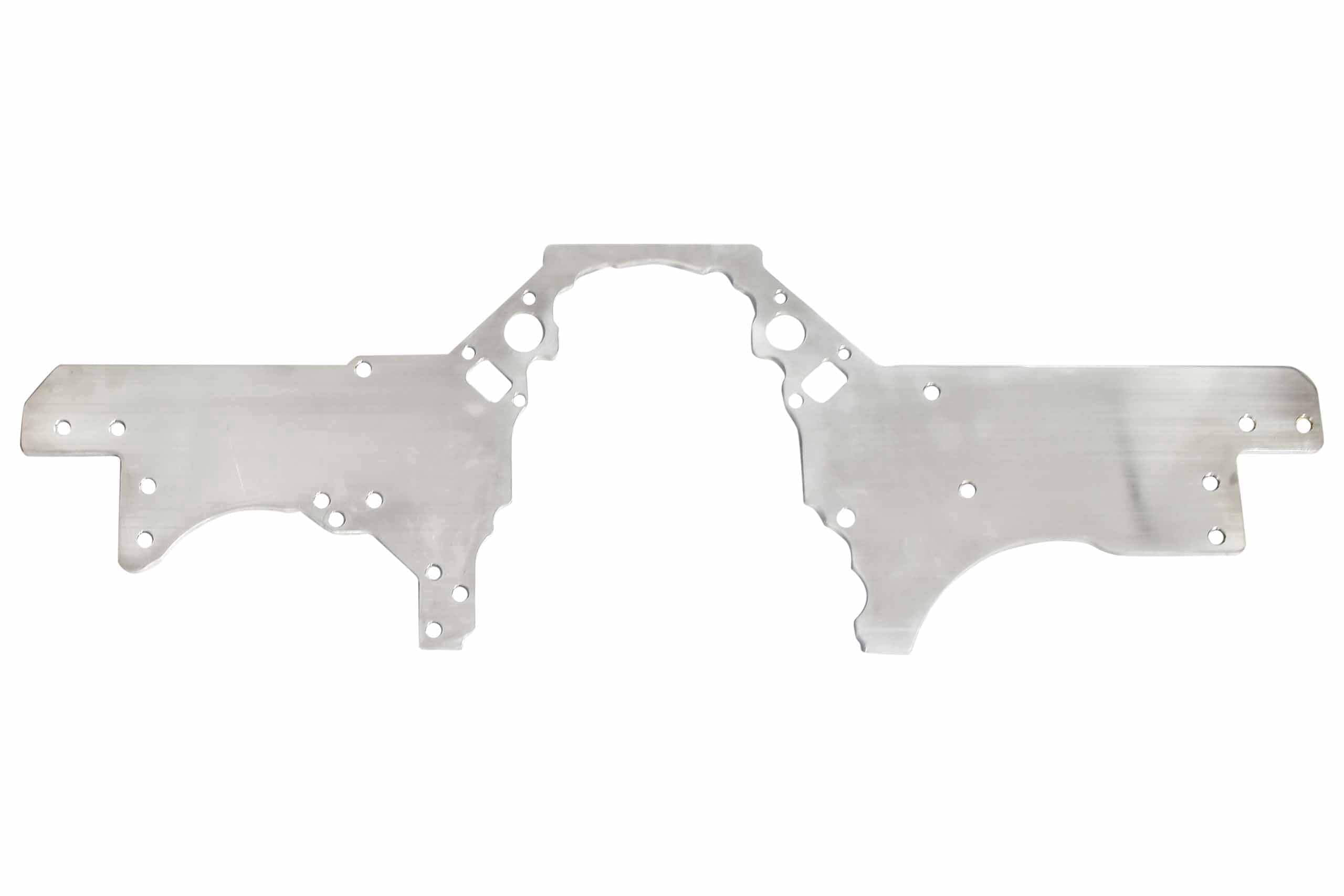 ICT Billet LS Front Engine Plate Compatible with F-Body Camaro Motor Mount LS1 LS3 LSX Aluminum Swap Mount Pre Cut 551816-4FBDY