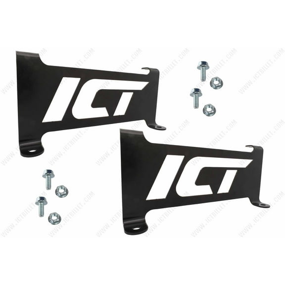 ICT Billet LS Gen 3 PCM Steel Mounting Brackets 0411 P01 P59 ECM Computer