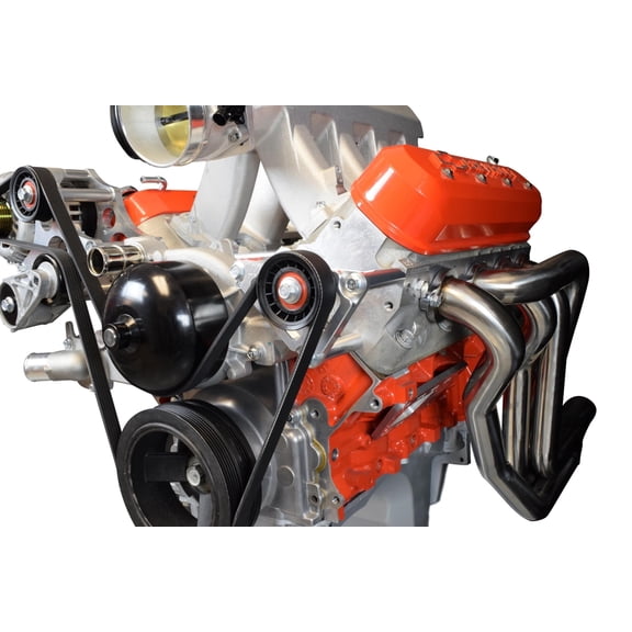 ICT Billet LS Idler Pulley Bracket - Power Steering Eliminator LSX Camaro 1999 2002 LS1 GTO ICT 551776-2