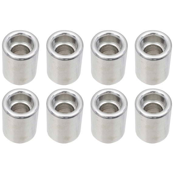 ICT Billet LS Injector weld bungs LS1 1.1" Length for Custom Intake Manifold Fuel Rail, 551313
