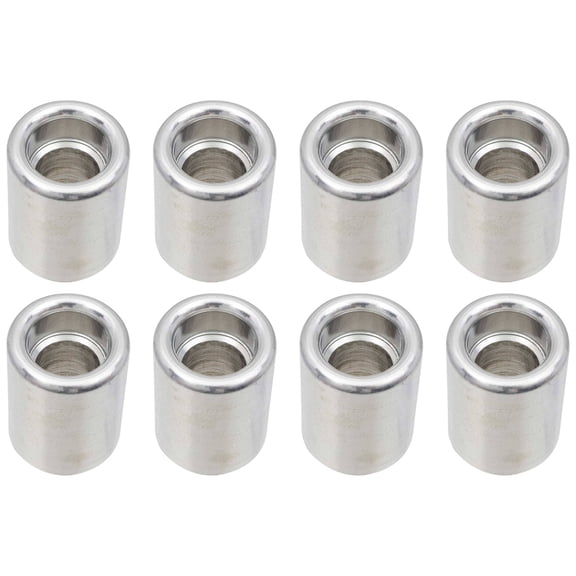 ICT Billet LS Injector weld bungs LS1 1.1" Length for Custom Intake Manifold Fuel Rail, 551313