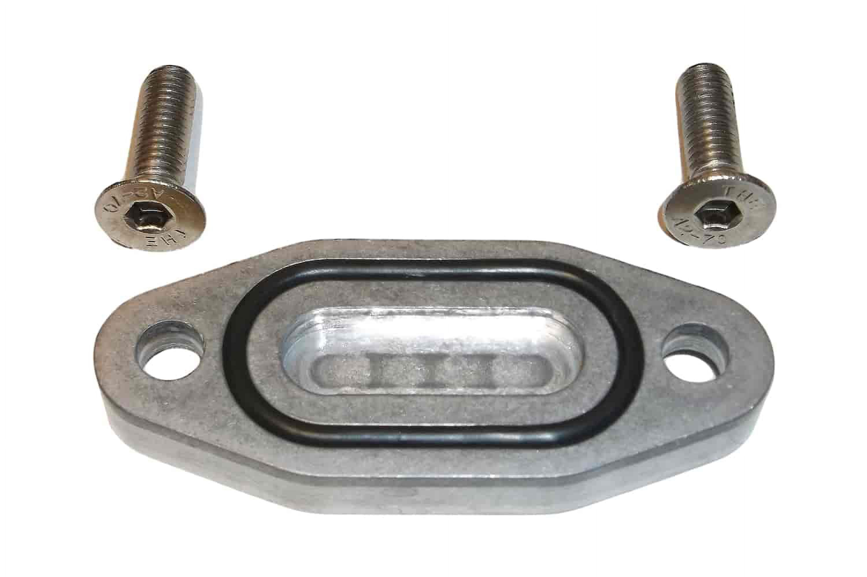 ICT Billet LS Oil Cooler Bypass Plate for Gen III IV Series Engines LS1