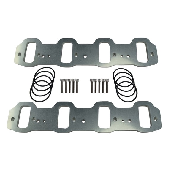 ICT Billet LS Rectangle Port Custom Intake Manifold Weld Flanges Cylinder Head LS3 L92 LSX 551315